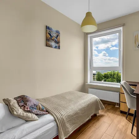 Mokotow - 10th Floor, 52m2 - By Rentujemy Apartman Varsó